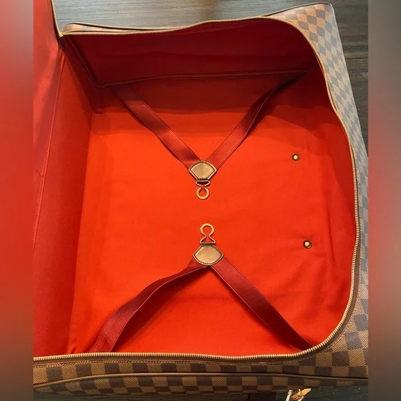 Vintage Louis Vuitton Nolita MM Damier Ebene Travel Bag - Picture 8 of 13